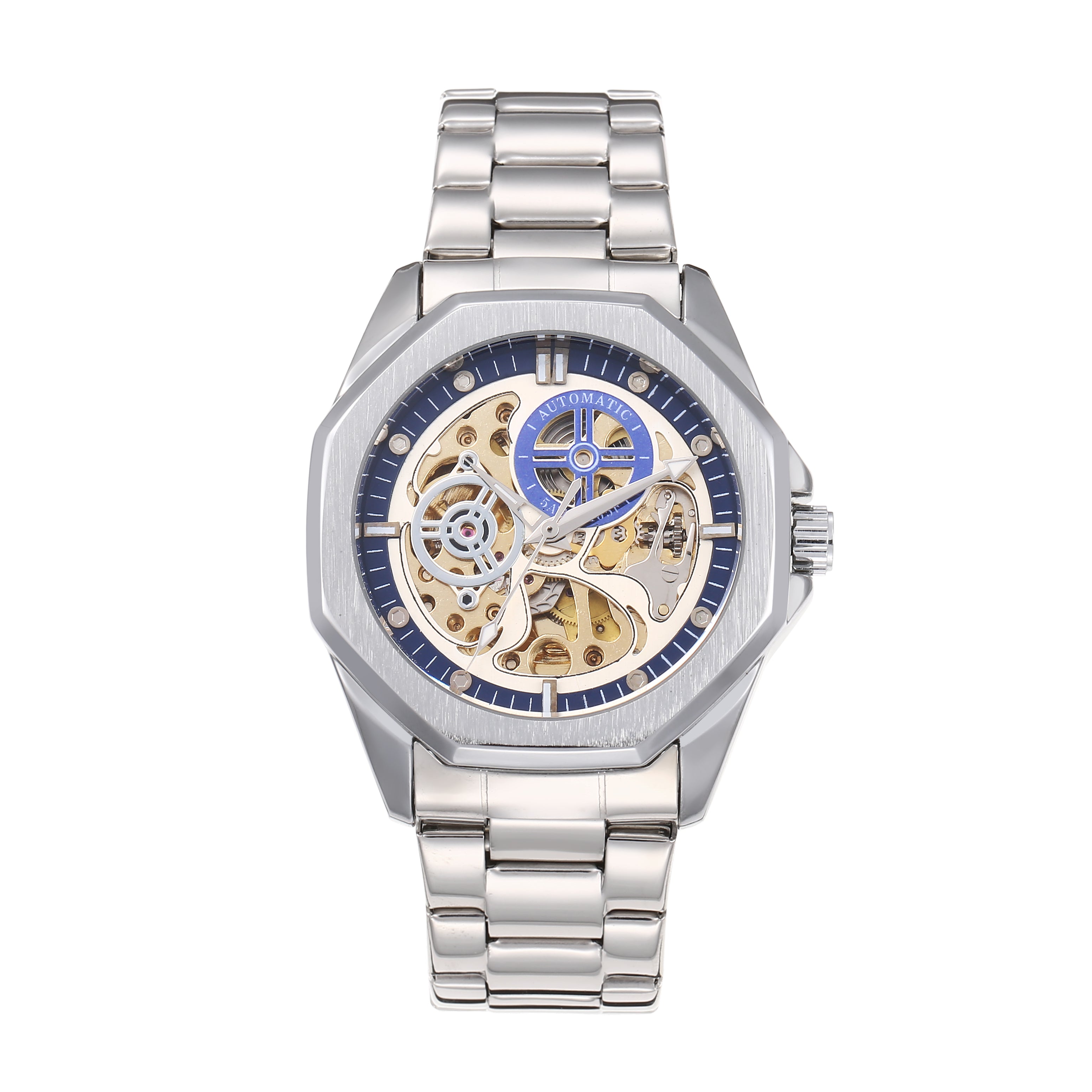 1740G-Automatic mechanical skeleton watch