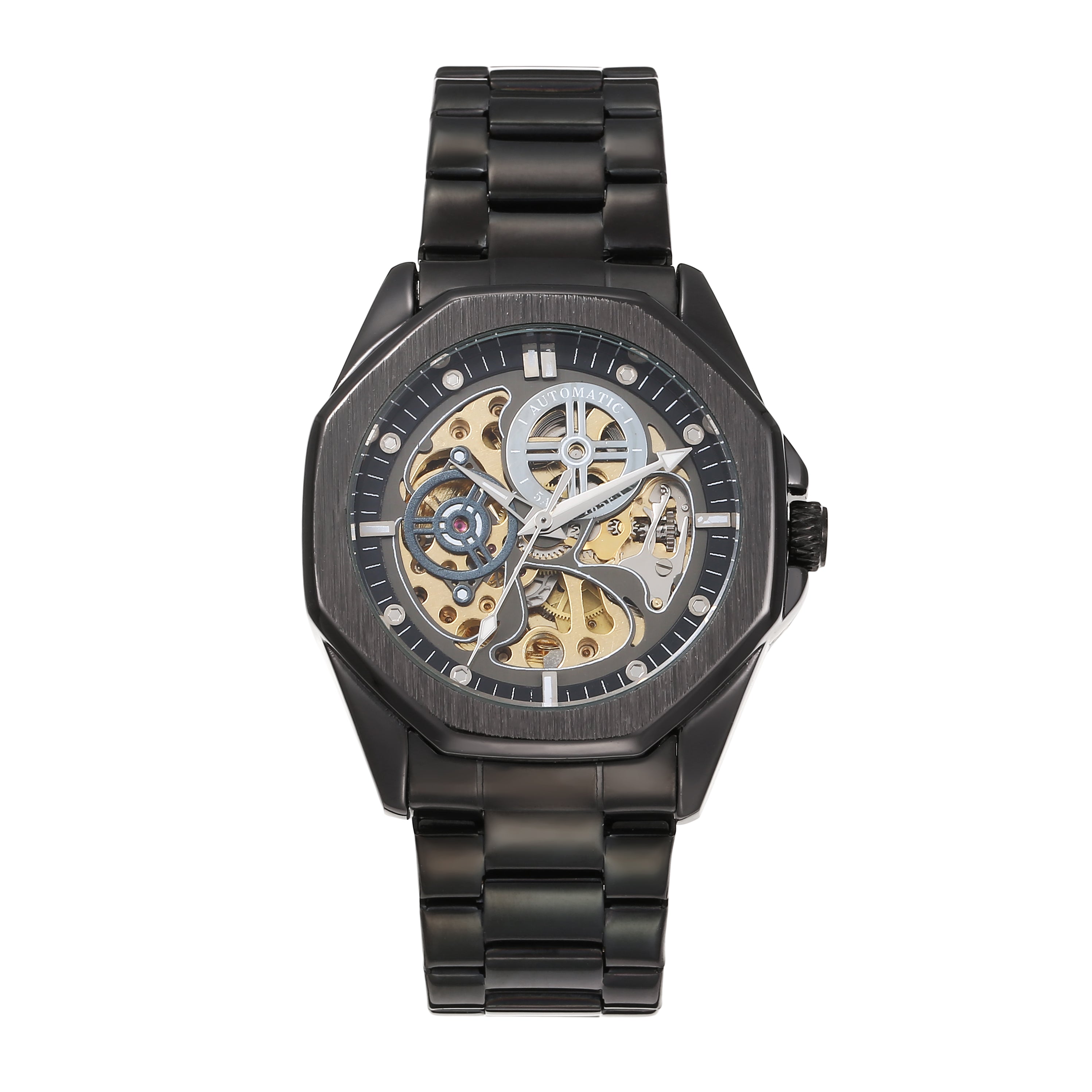 1740G-Automatic mechanical skeleton watch