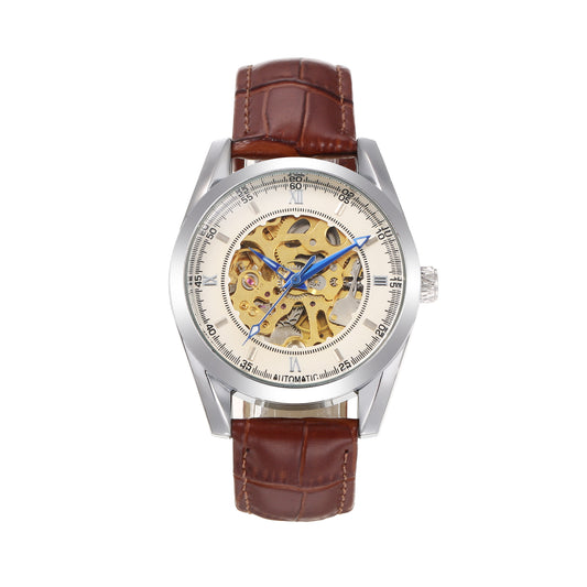 Fully automatic mechanical hollow watch