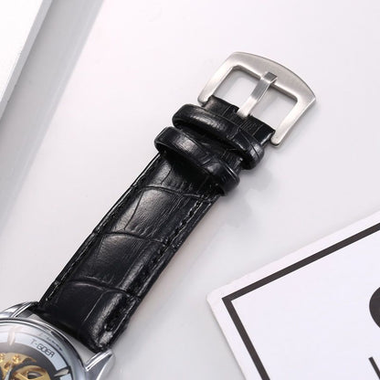 Fully automatic mechanical hollow watch