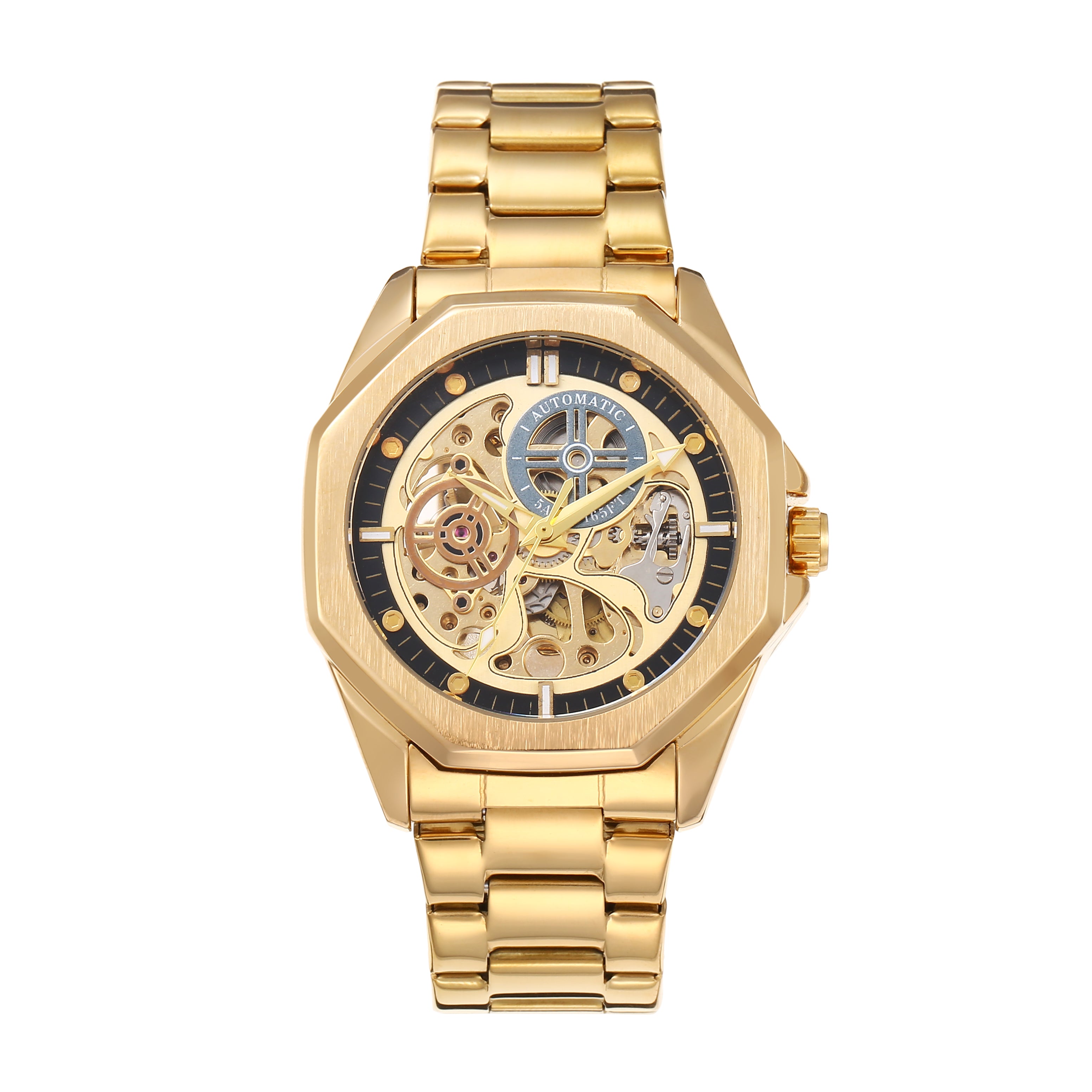 1740G-Automatic mechanical skeleton watch