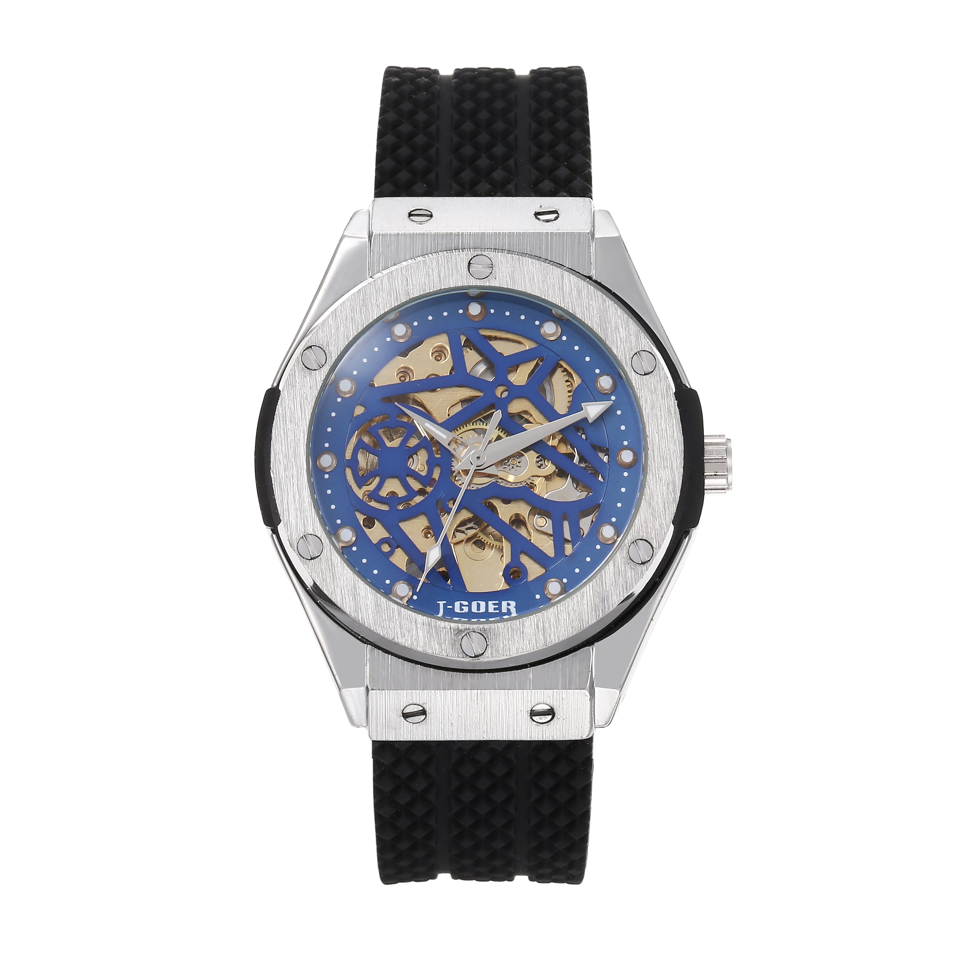 T-GOER 1281 Automatic Skeleton Steel Watch - 6 Colors | OEM