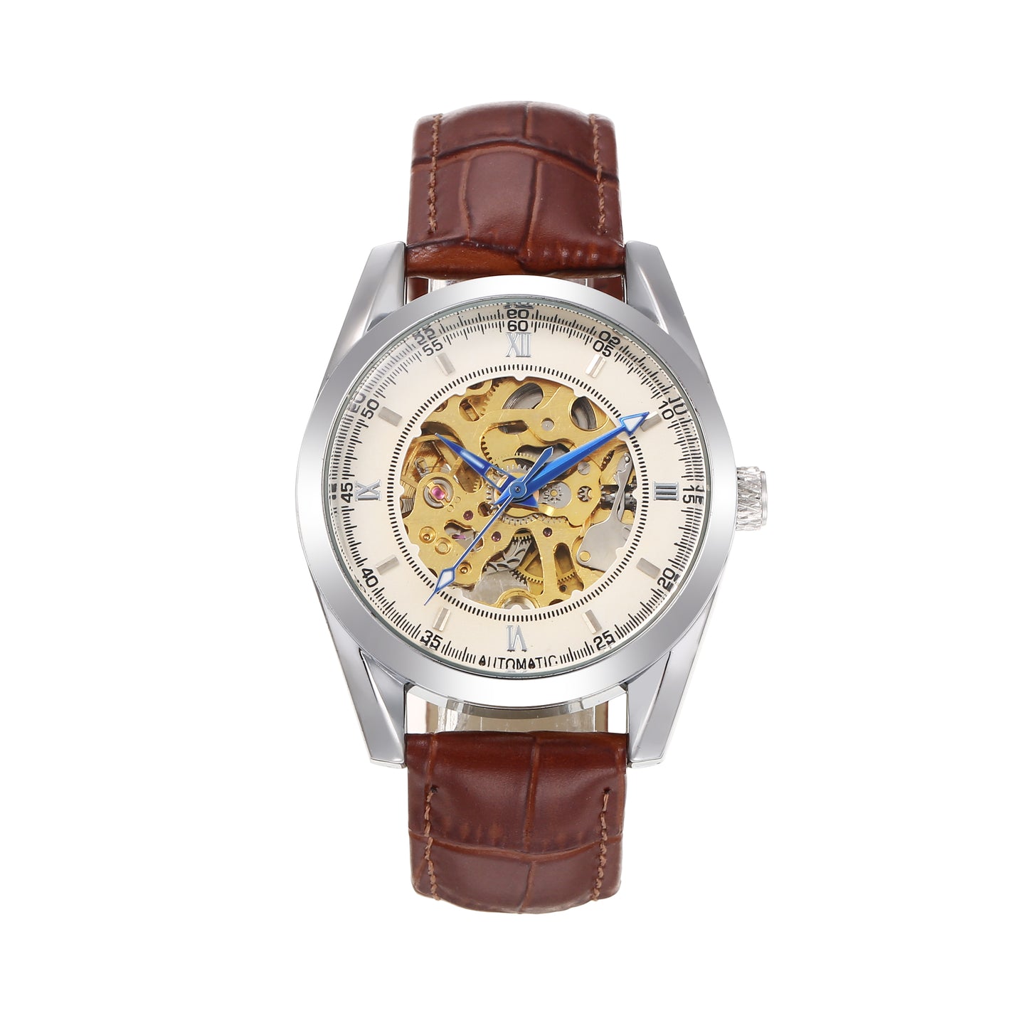 Fully automatic mechanical hollow watch